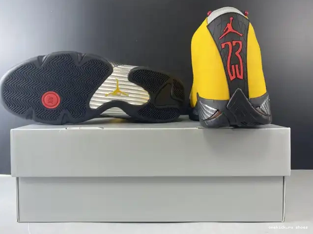 Rep AIR BQ3685-706 JORDAN RETRO 14 GOLD UNIVERSITY 0426